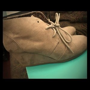 Shoes wedges from Maurices